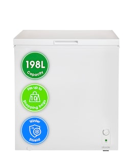 Abode A198CF0E1W 198L Chest Freezer - White