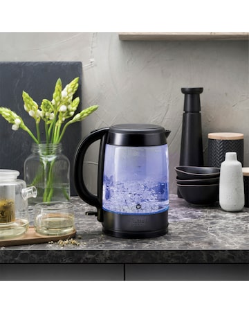 Russell Hobbs Illuminated Matte Black Glass Kettle
