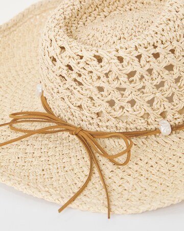 Pearl Detail Western Cowboy Hat