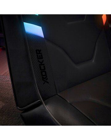 X Rocker Shadow RGB 2.0 Stereo Audio Gaming Floor Rocker