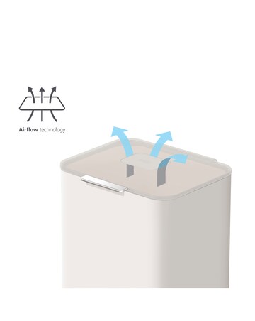 Joseph Joseph Totem 60L Bin Stone