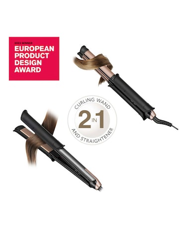 Remington ONE 2-in-1 Straightener & Curler S6077