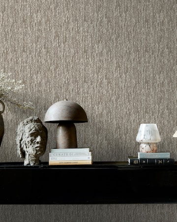 Abigail Ahern Heirloom Knit Greige Wallpaper