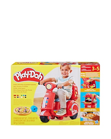 Play-Doh Pizza Delivery Kids Scooter Playset