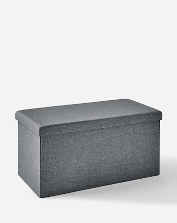 Fabric Foldable Storage Ottoman