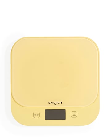 Salter British Bakes Waterproof Scale - Yellow