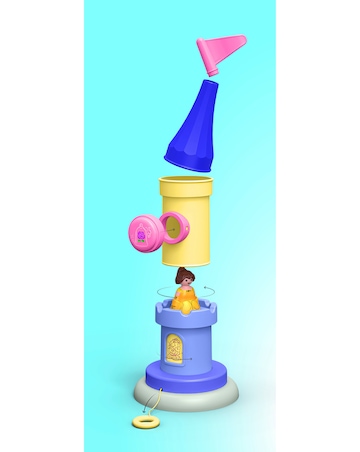 PLAYMOBIL 71458 Junior & Disney: Belle's Play Tower with Sound