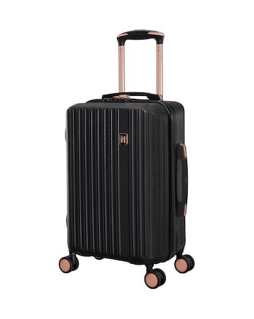 IT Luggage Luxuriate 3pc Suitcase Set - Black
