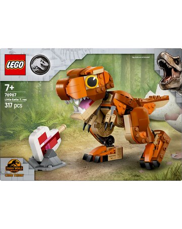 LEGO Jurassic World Little Eatie: T. rex Dinosaur Model Building Kit 76967