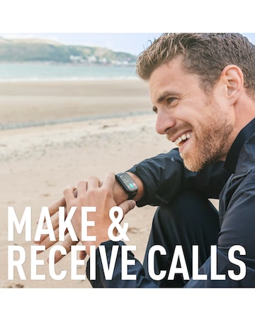 Reflex Active Series 17 Black Smart Watch and True Wireless Sound Earbud Set