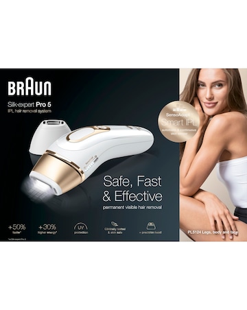 Braun 5124 IPL Precision Removal System and Beauty Pouch