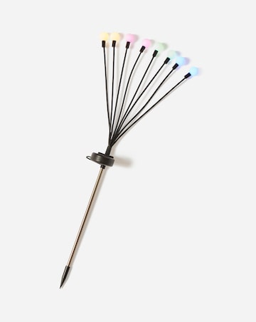 8-Stem GloGlobes Stake Light - Multi Coloured