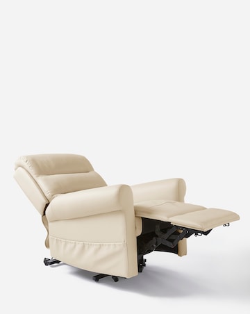 Brockton Faux Leather Electric Recliner Armchair