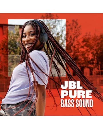 JBL Tune 520BT Wireless On-Ear Headphones - Black