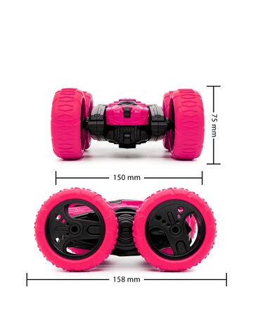 CMJ 1:24 Scale Stunt Car Pink RC Car
