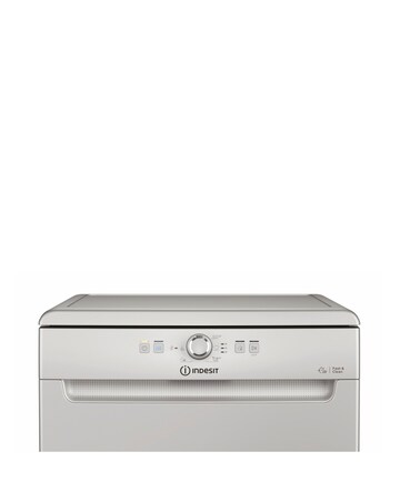 Indesit D2F HK26 S UK Full Size Dishwasher - 14 Place Settings - Silver