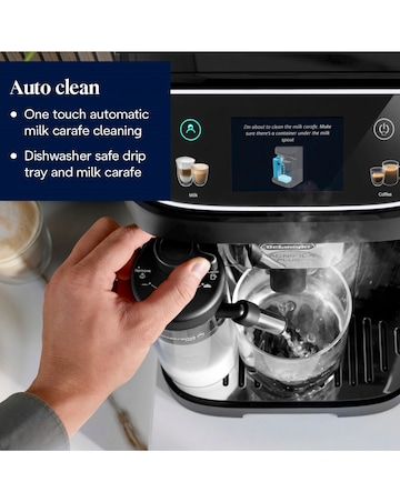 De'Longhi ECAM320.60.B Magnifica Plus with Milk Bean to Cup Coffee Machine