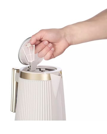 Russell Hobbs Bronte Kettle & 4 Slice Toaster Stone