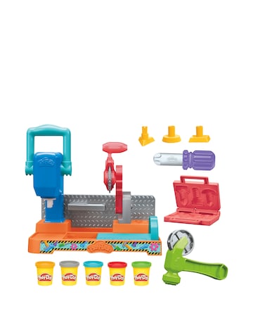 Play-Doh Stamp & Saw Tool Bench Playset