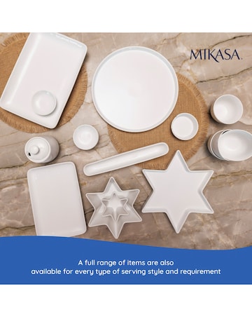Mikasa Set of 2 Star Bowls