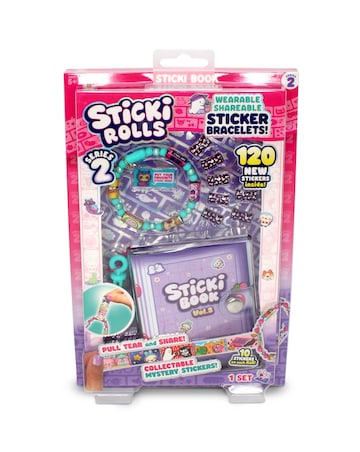 Sticki Rolls Series 2 Sticki Book Pack