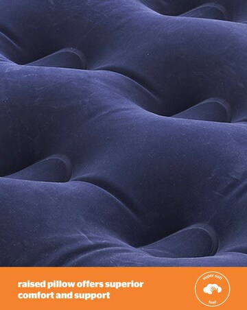 Silentnight Deluxe Airbed with Footpump - Single