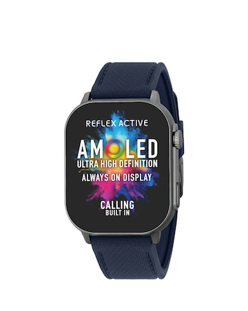 Reflex Active Series 29 AMOLED Calling Smart Watch - Blue