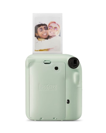 Fujifilm Instax Mini 12 Instant Camera with 20 Shot Film Pack - Mint Green
