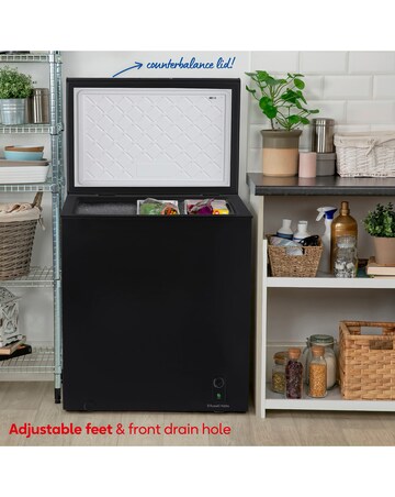 Russell Hobbs RH198CF0E1B 198 Litre Chest Freezer - Black