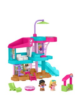 Fisher-Price Little People Barbie Beach House Toddler Playset