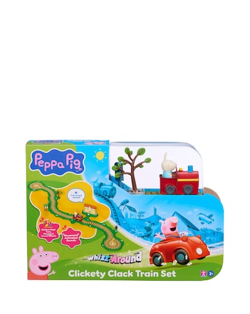 Peppa Pig Whizz-Around - Clickety-Clack Train Set