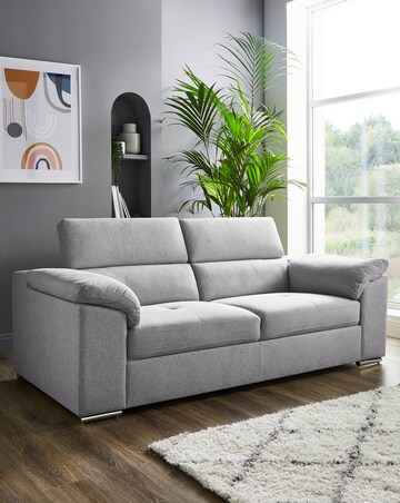 Ripley 3 Seater Sofa with Adjustable Headrest