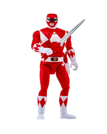 Mighty Morphin Power Rangers Auto Morphin Red Ranger Figure