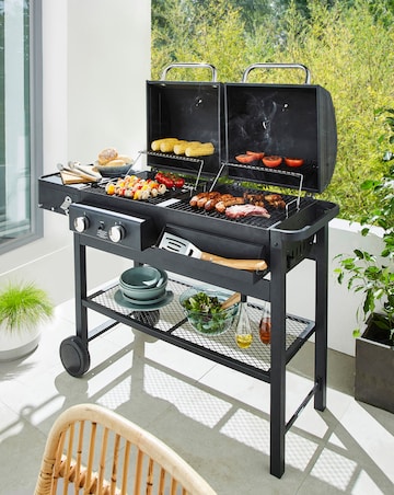 Dual Fuel BBQ with Smoker