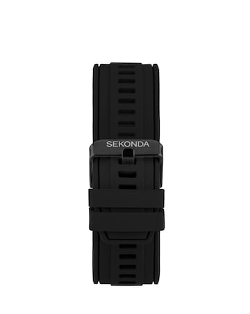 Sekonda Active Plus 45mm Black Rubber Dual Strap Smart Watch