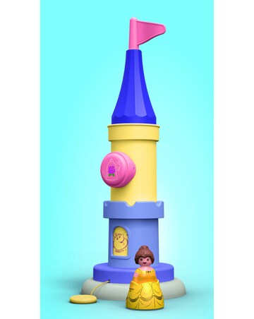 PLAYMOBIL 71458 Junior & Disney: Belle's Play Tower with Sound
