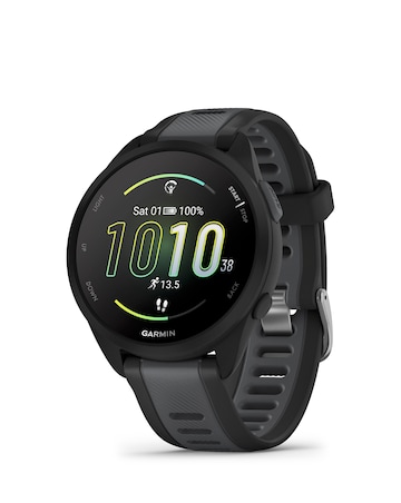 Garmin Forerunner 165 Smart Watch - Black & Slate Grey