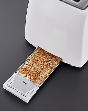 Russell Hobbs 21640 Textures White 2 Slice Toaster