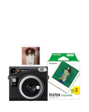 Fujifilm Instax Square SQ40 Instant Camera & 20 Shot Pack