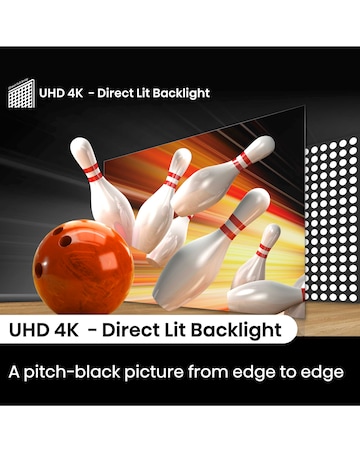 Hisense 65in 65A6NTUK Smart 4K UHD HDR LED TV with Amazon Alexa