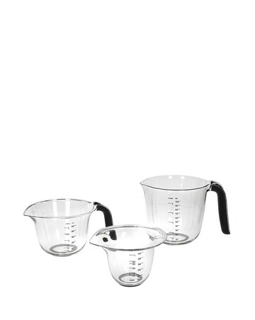 KitchenAid Universal Measuring Jug Set of 3 - 250ml, 500ml and 1L
