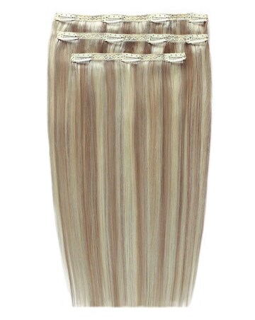 Beauty Works Deluxe Clip in 18inch Hair Extensions - Champagne Blonde