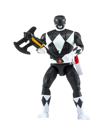 Mighty Morphin Power Rangers Auto Morphin Black Ranger Figure