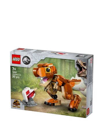 LEGO Jurassic World Little Eatie: T. rex Dinosaur Model Building Kit 76967