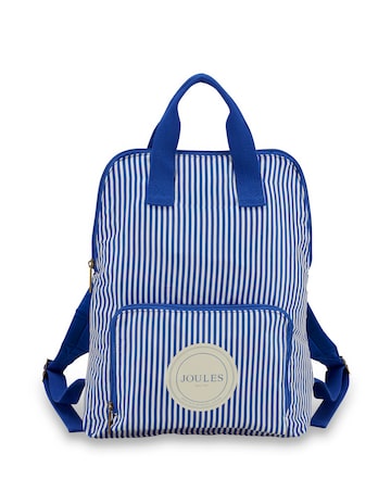 Joules Packaway Backpack - Ticking Stripe