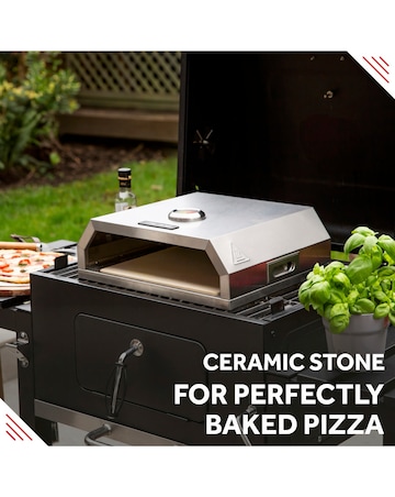George Foreman BBQ Pizza Oven with Paddle