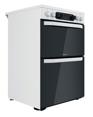 Hotpoint HDM67V9CMW/UK 60cm Electric Double Cooker + Installation