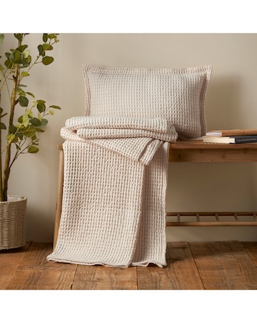 Pineapple Elephant Jaipur Waffle Cotton Cushion