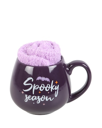 Spooky Season Mug and Socks Set