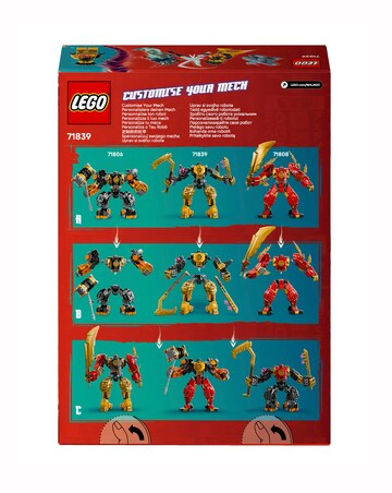 LEGO NINJAGO Arin's Spinjitzu Battle Mech Toy Set with 2 Minifigures 71839